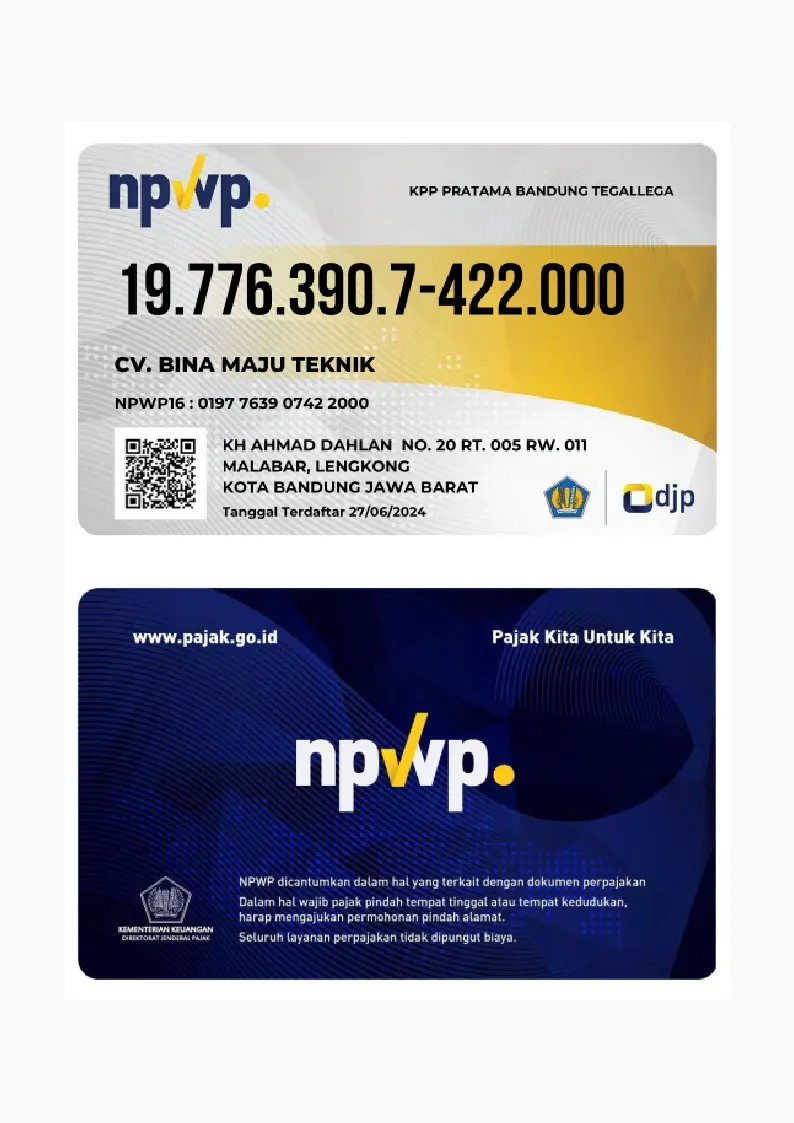 Dokumen NPWP