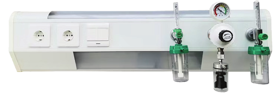 Wall Bed Head Unit terinstal di Ruangan Rawat Inap